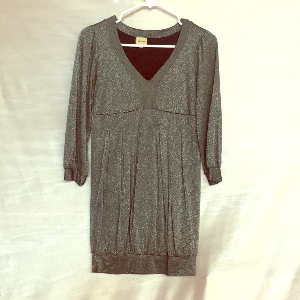 Silver metallic Ella Moss Dress size XS